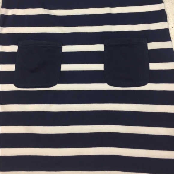 Boden Navy Stripe T-shirt Dress, size 4 - Picture 4 of 7